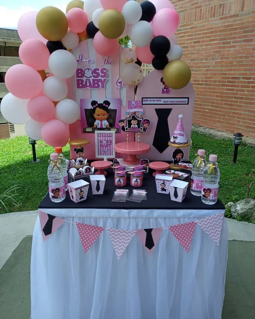 20. Boss Baby Girl Birthday Cake — photo inspiration