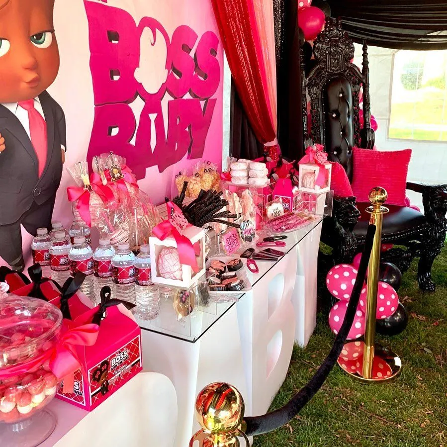 12. Boss Baby Girl Birthday Party Snacks — photo inspiration