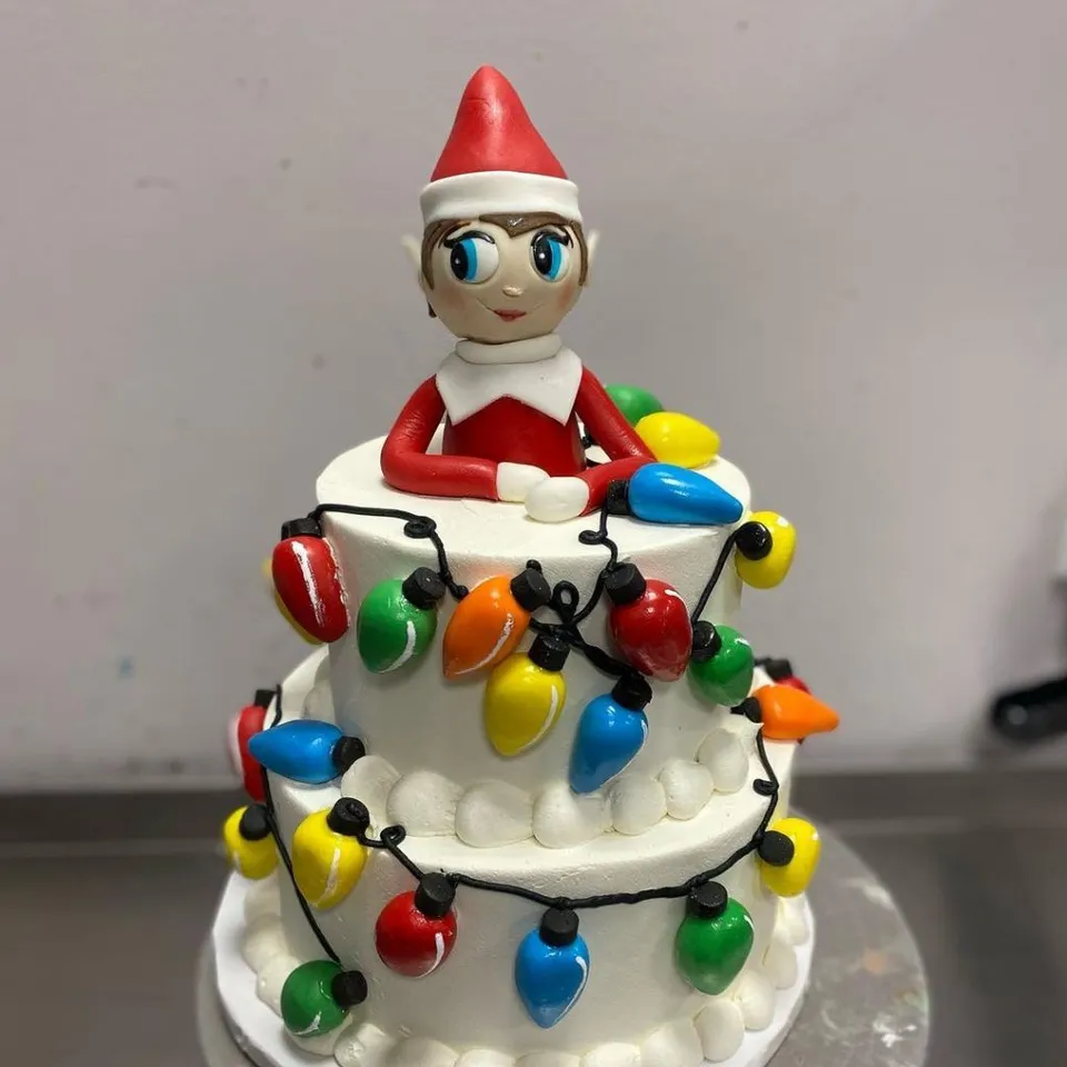 2. LED Cake — photo inspiration