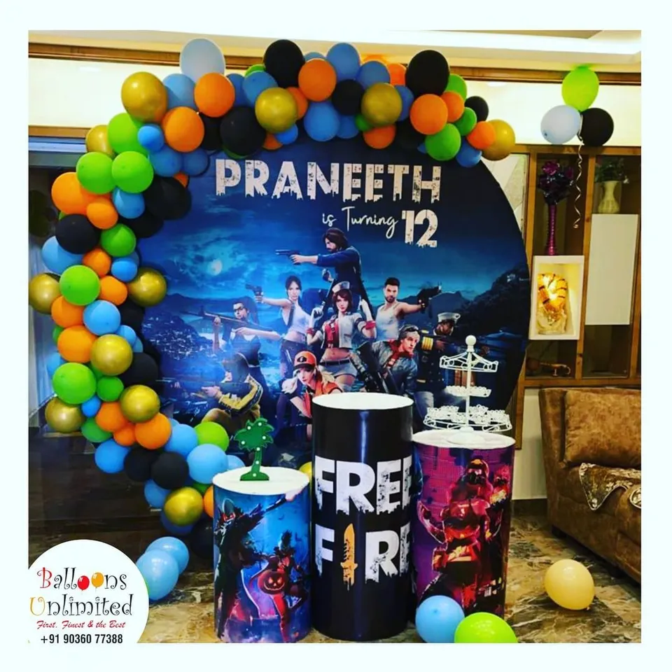 13. Freefire Party — photo inspiration