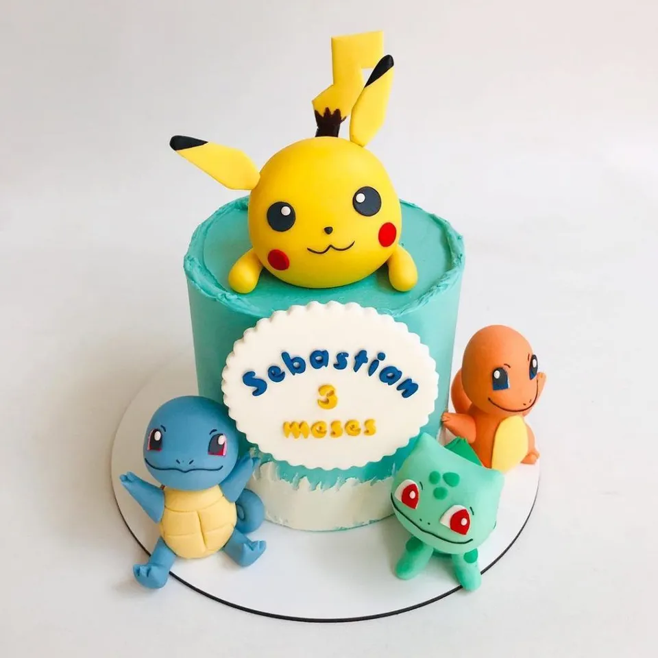 7. Squirtle Cake — photo inspiration