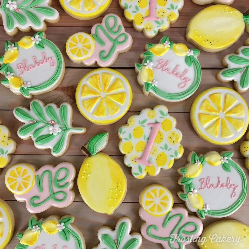 5.Lemon Shaped Sweet Cookies — photo inspiration
