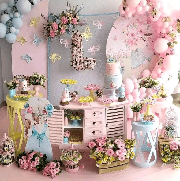 20. Baby Shower DecorationsThat Give A Feeling Of A Garden … — photo inspiration