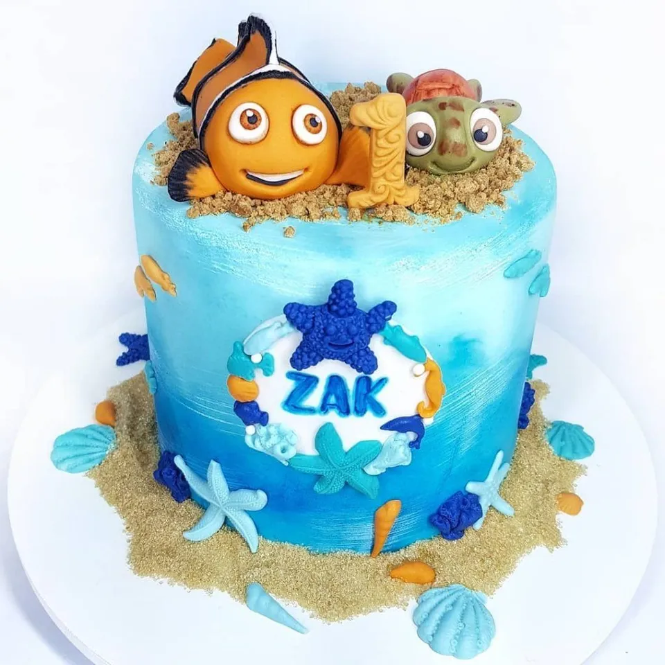 1st Baby Boy Birthday Party Cakes — inspiration 21