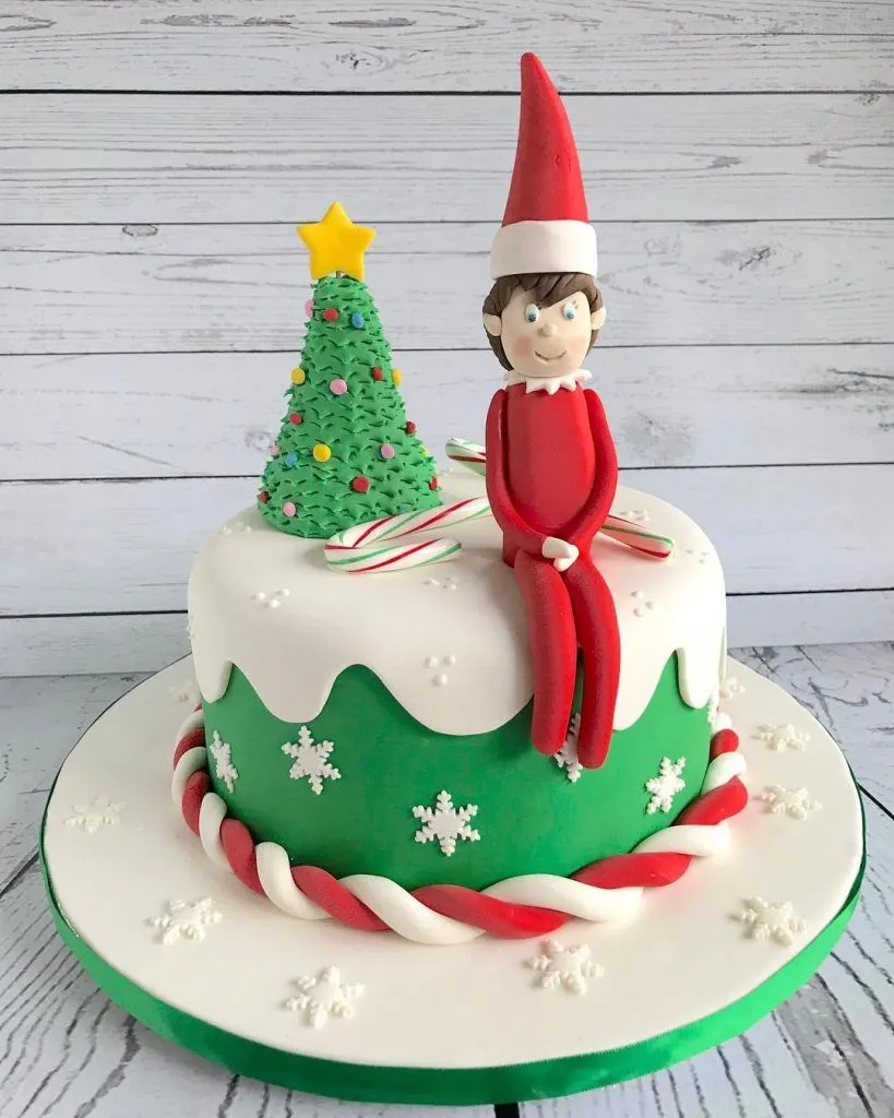 12. Christmas Tree Cake — photo inspiration