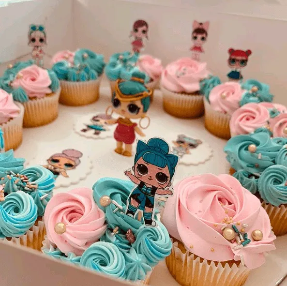 20. Cupcake Lol Surprise Birthday Cake — photo inspiration