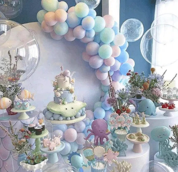 18. A Sweet Break With Marine Animal Baby Shower Decorations! — photo inspiration