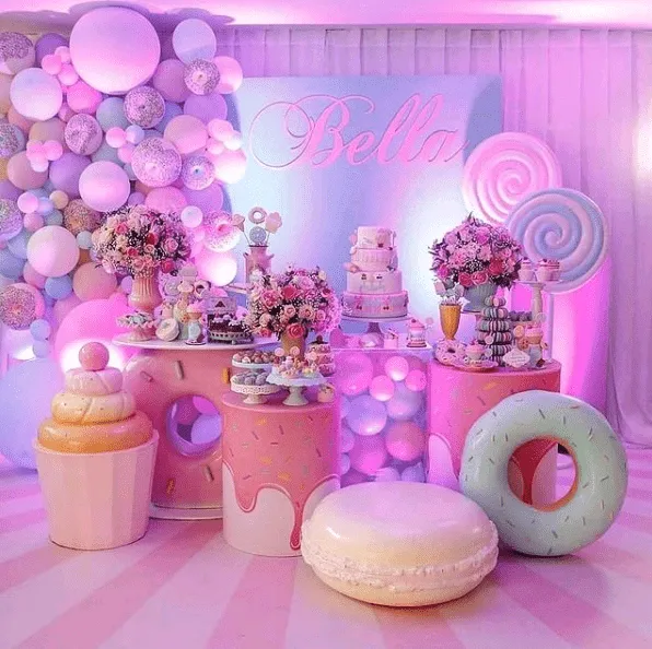 12. Color the space with sweet toy baby shower decorations! — photo inspiration