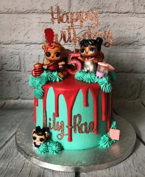 15. Party Girl Birthday Cake — photo inspiration