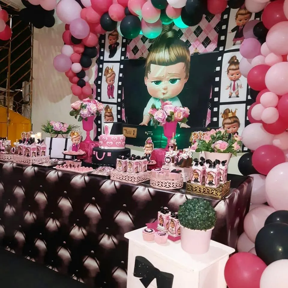 13. Boss Baby Backdrop Banner — photo inspiration