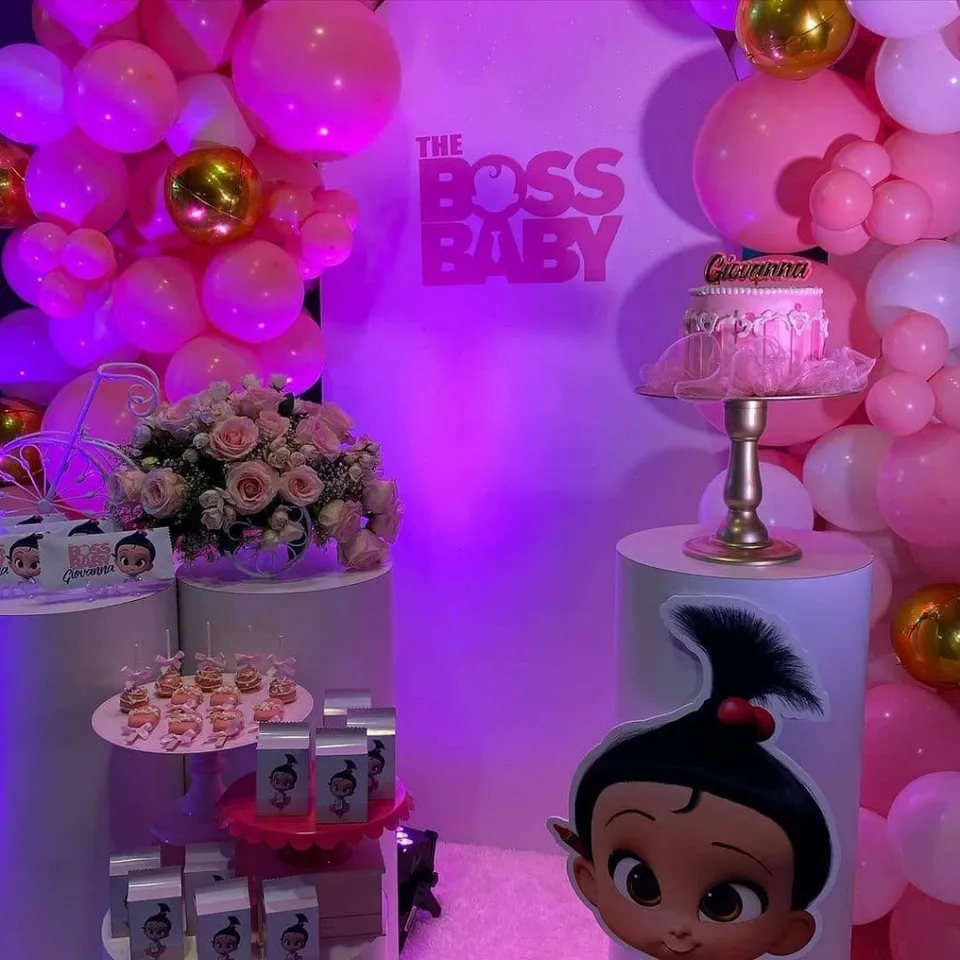 4. Soft Color Boss Baby Girl Birthday Party — photo inspiration