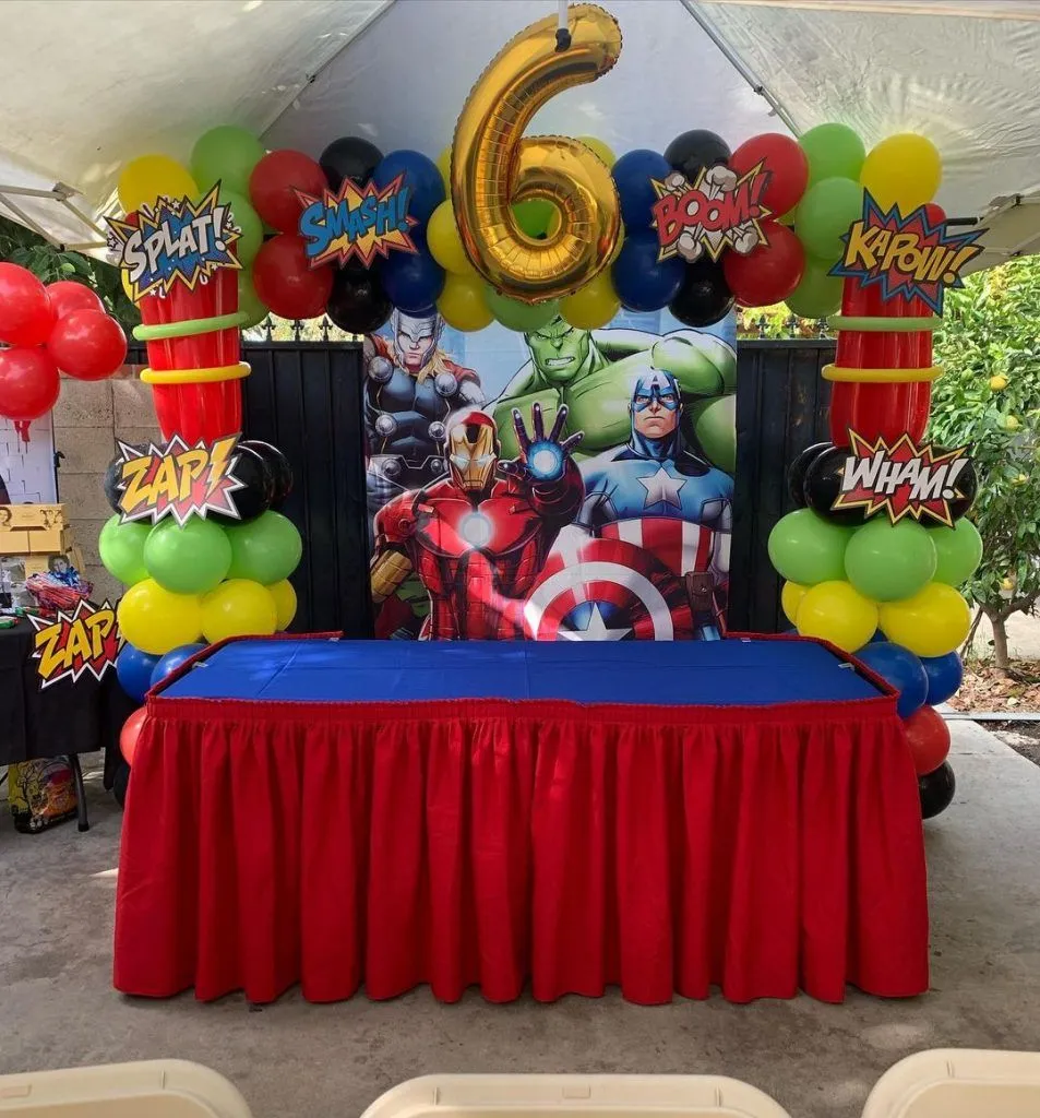 12. Marvel Avengers Party — photo inspiration