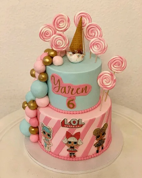 LOL Suprise Birthday Cake Designs — photo inspiration