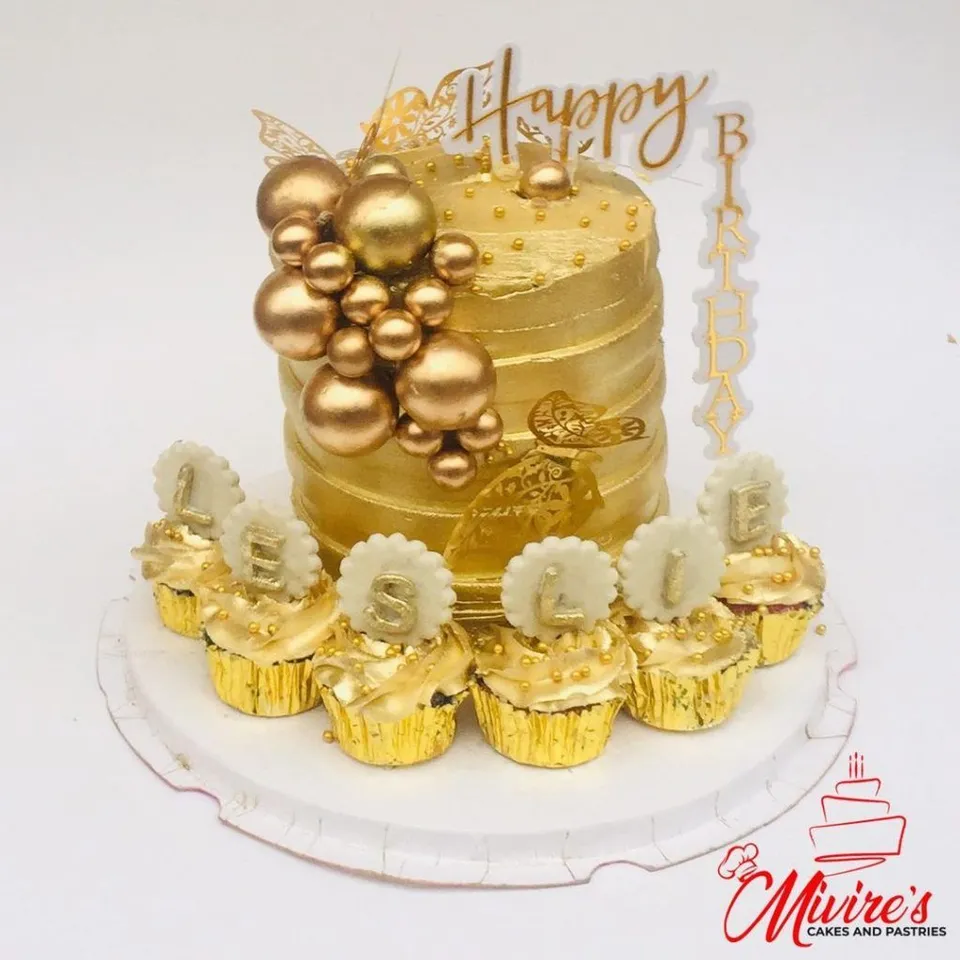 8. Cake with Cupcakes — photo inspiration