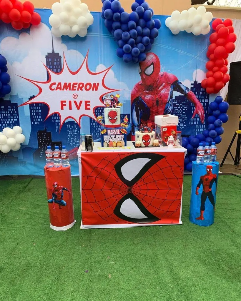 20. Spiderman Party — photo inspiration