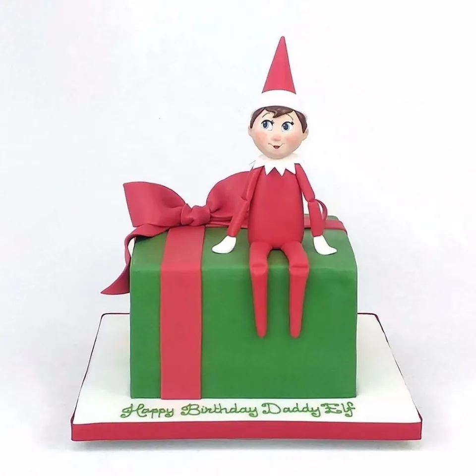 8. Gift Wrap Cake — photo inspiration