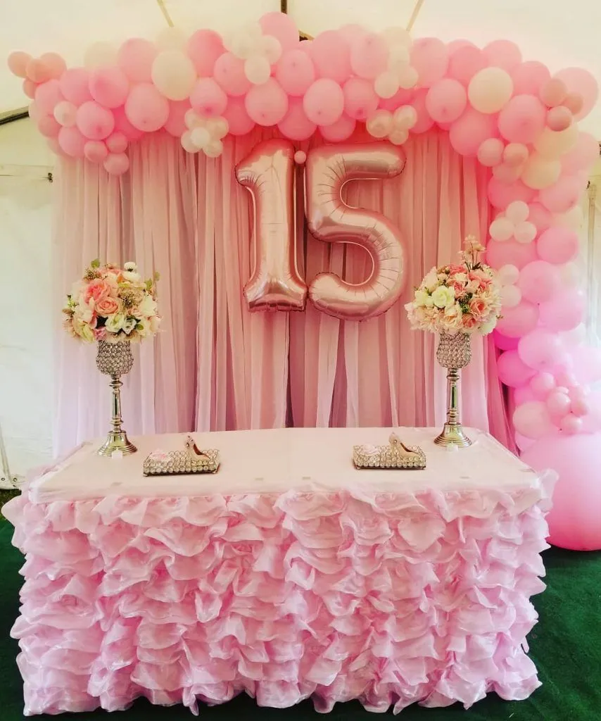 8. Pink Birthday Party — photo inspiration