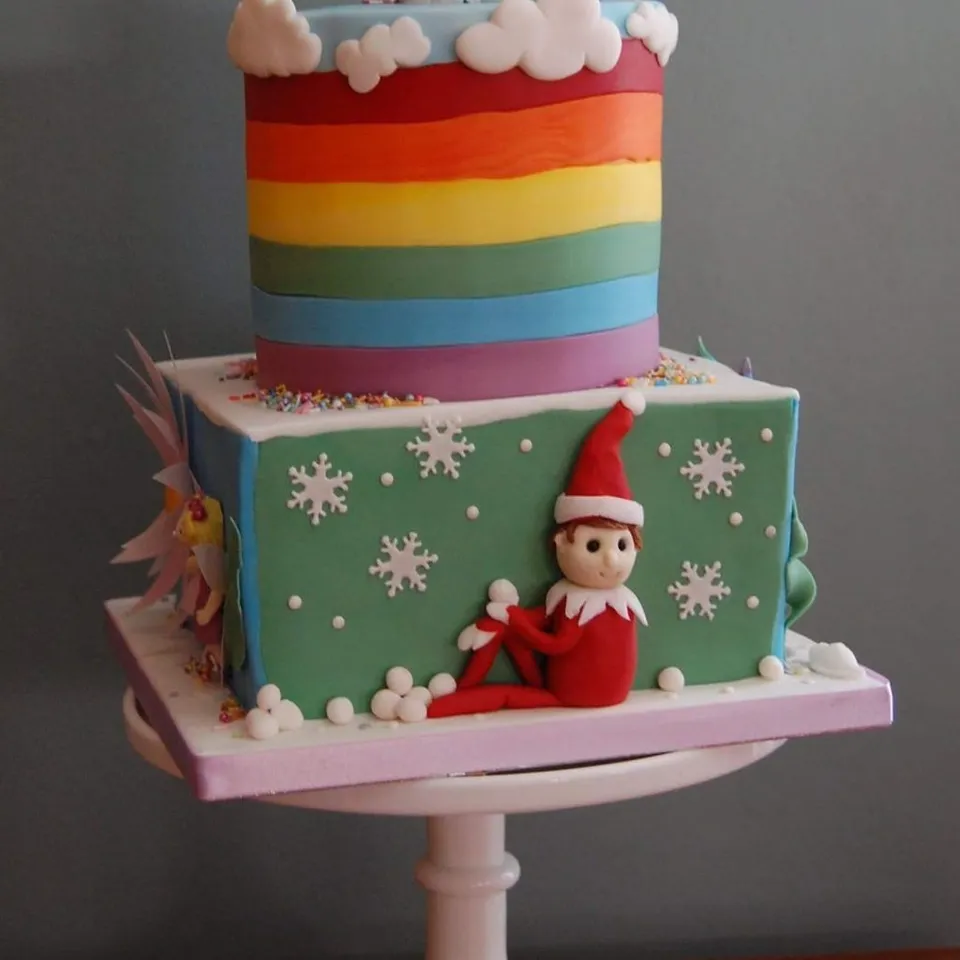 13. Rainbow Cake — photo inspiration