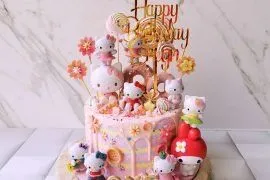 1st Baby Girl Birthday Party Cakes — inspiration 19