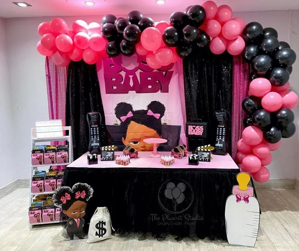 2. Boss Baby Garden Celebration — photo inspiration