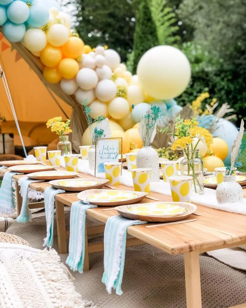 11.Lemon Theme Party Accessories — photo inspiration