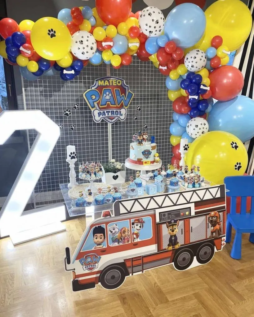 16. Paw Patrol Party — photo inspiration