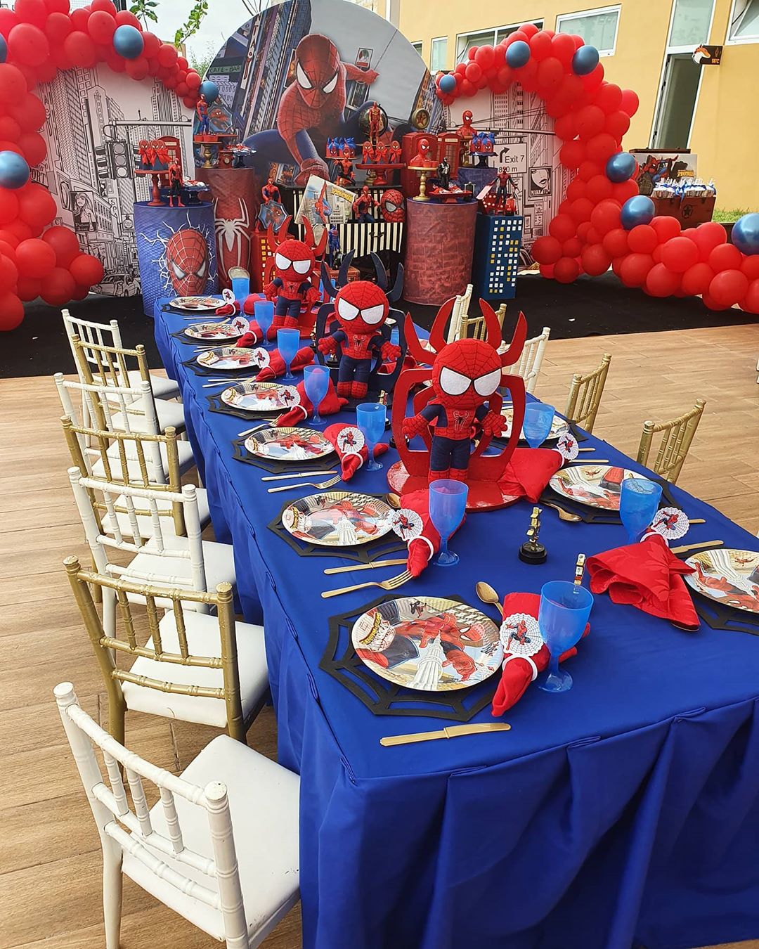 spiderman birthday party ideas