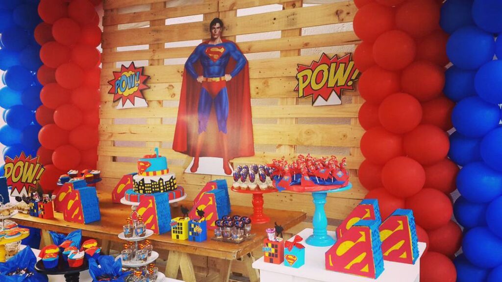 superman birthday party ideas