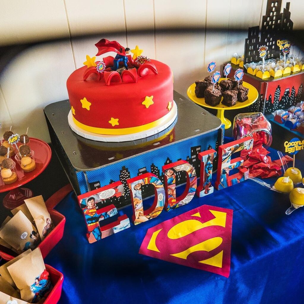 superman birthday party ideas