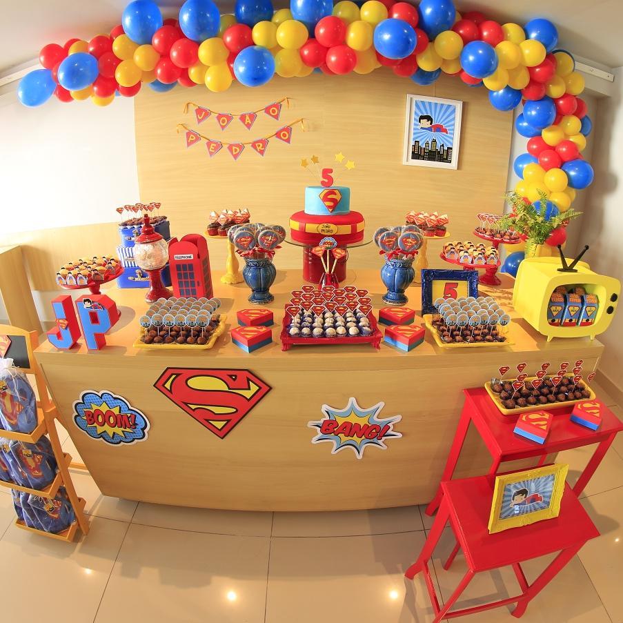 superman birthday party ideas