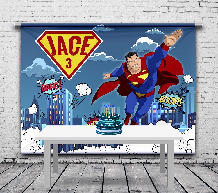 superman birthday party ideas