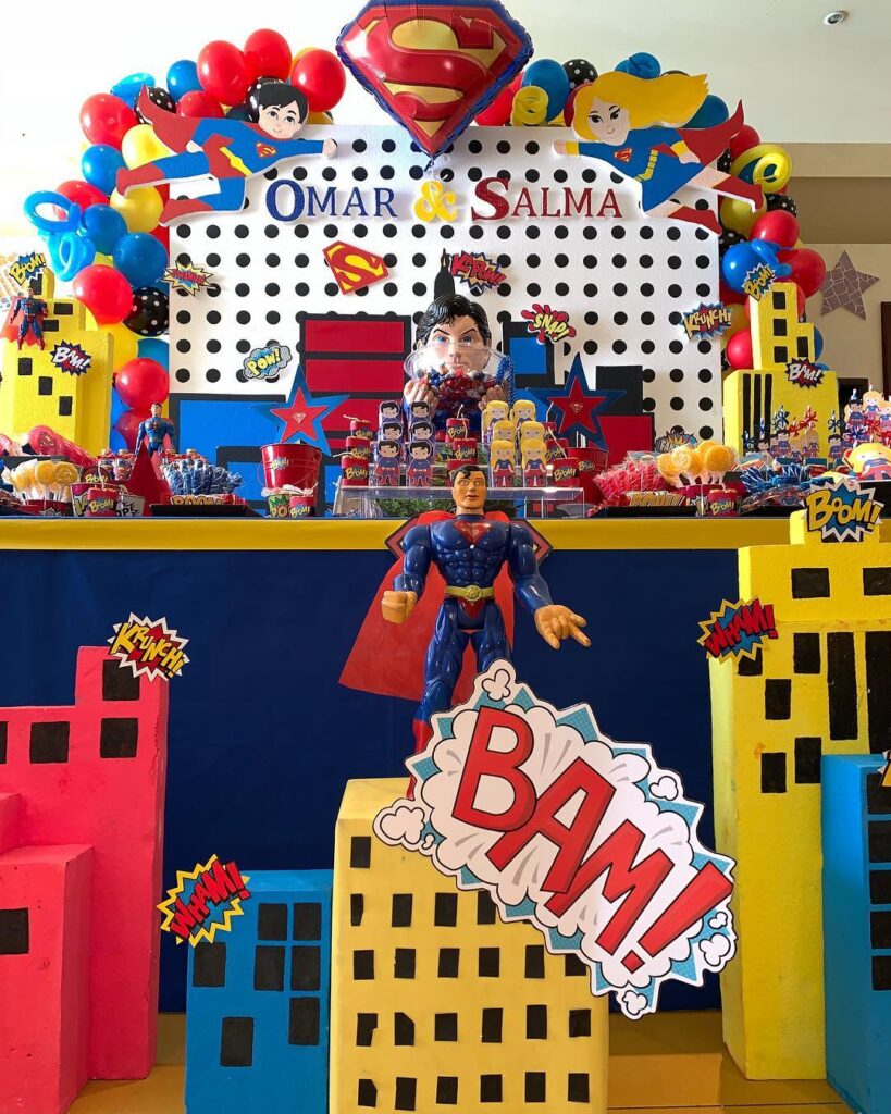 superman birthday party ideas