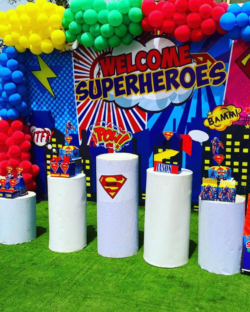 superman birthday party ideas