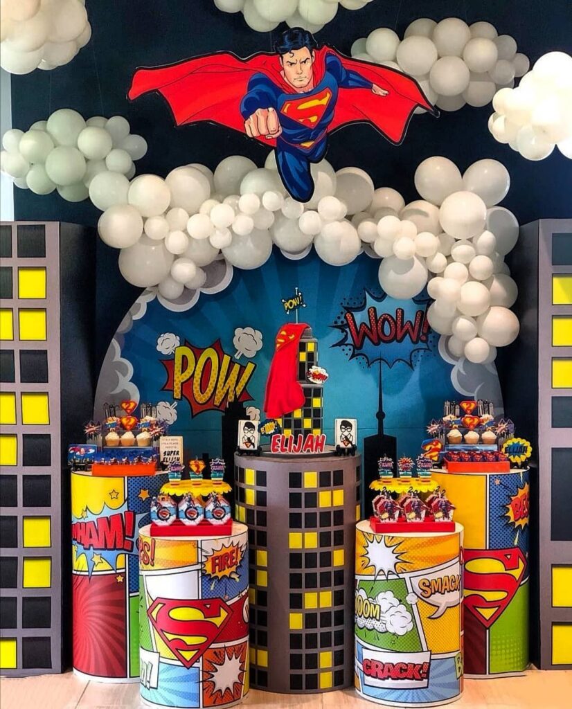 superman birthday party ideas