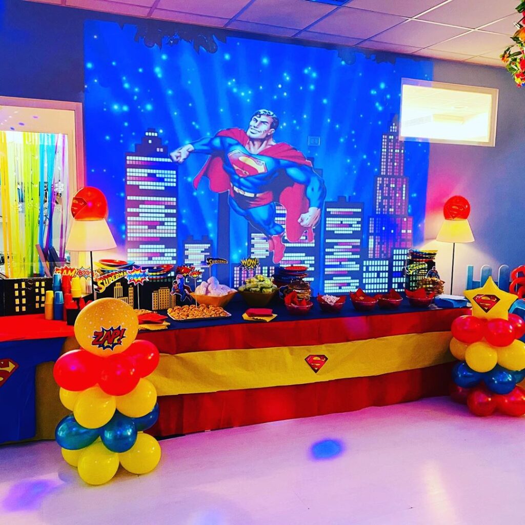 superman birthday party ideas