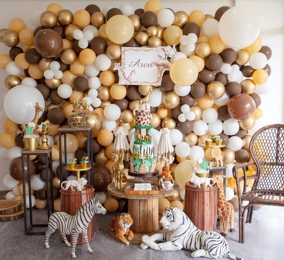 safari jungle birthday party ideas