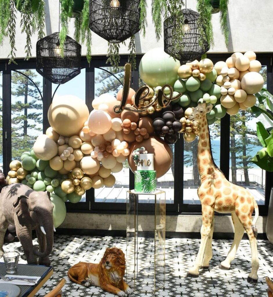 safari jungle birthday party ideas