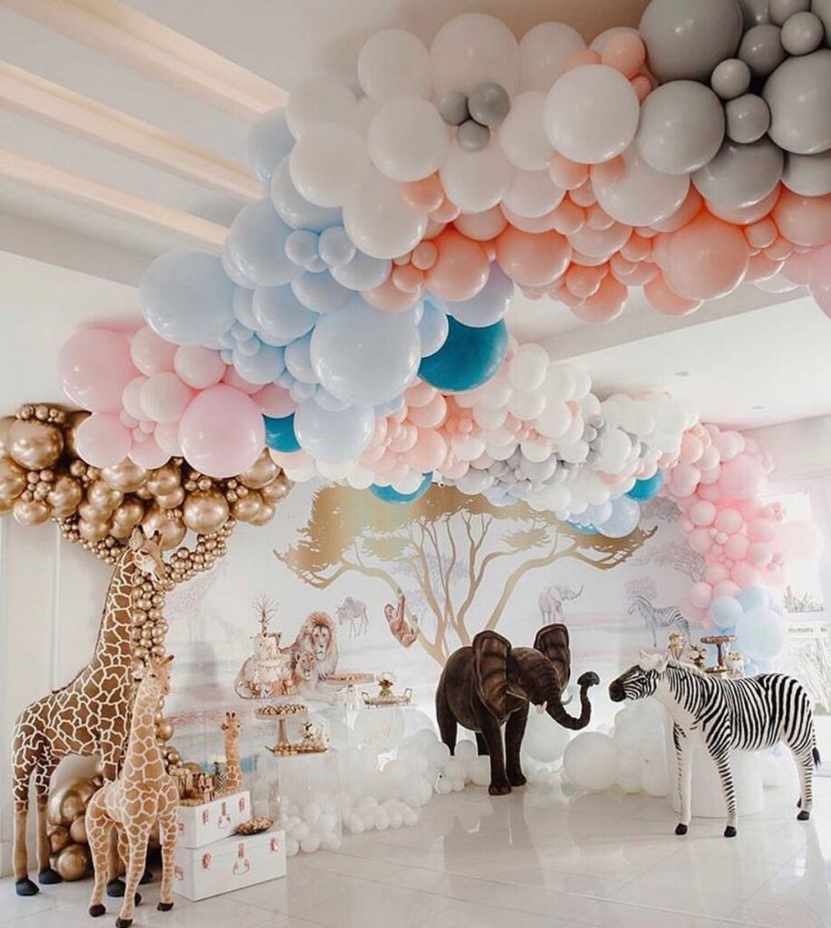 safari jungle birthday party ideas