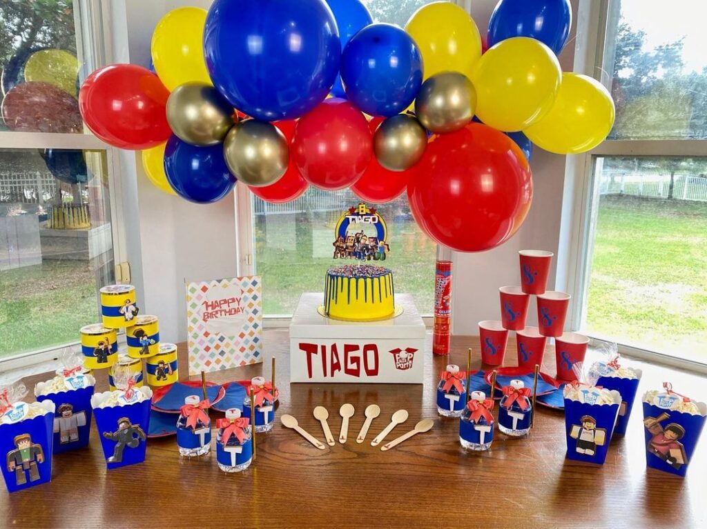 roblox birthday party ideas