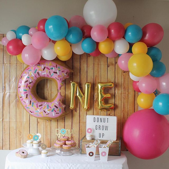 donut birthday party ideas