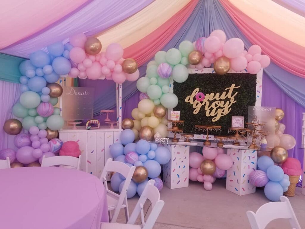 donut birthday party ideas