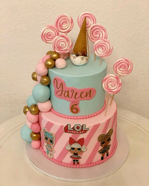 Lol suprise birthday cake Lol suprise birthday cake