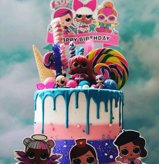 Lol suprise birthday cake Lol suprise birthday cake