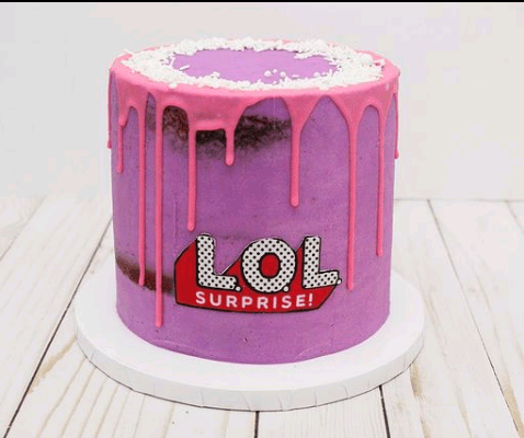 Lol suprise birthday cake Lol suprise birthday cake