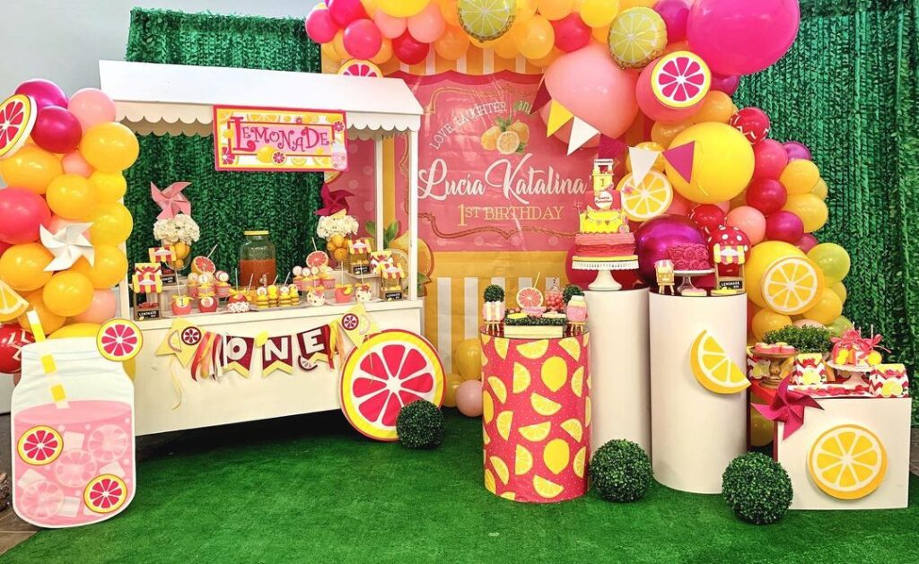 Lemon Birthday Party Lemon Birthday Party