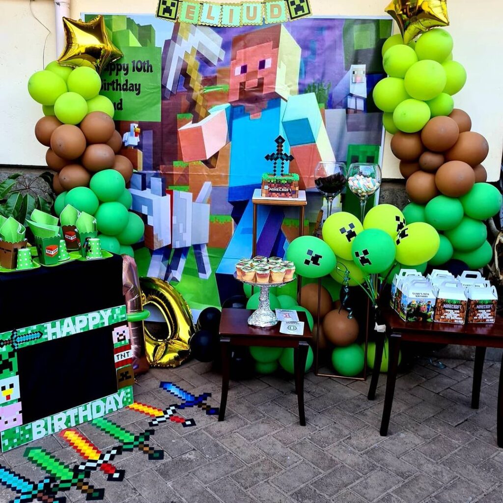 minecraft birthday party minecraft party ideas