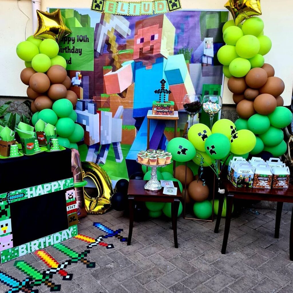 minecraft party ideas