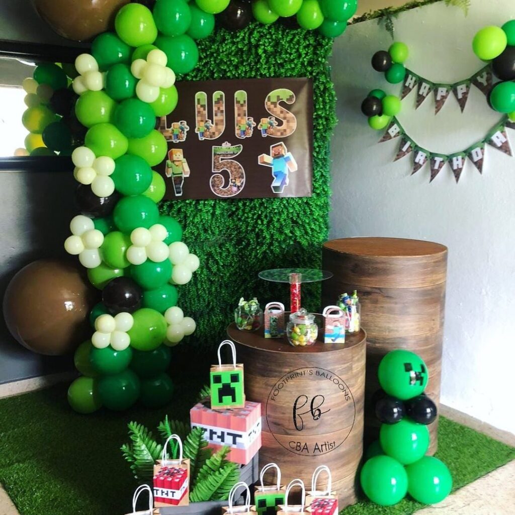 minecraft birthday party minecraft party ideas