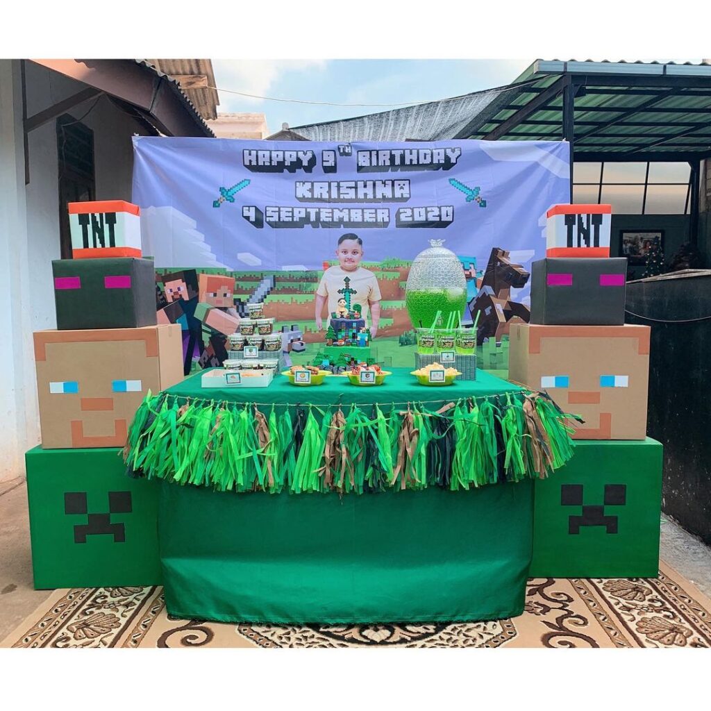 minecraft birthday party minecraft party ideas