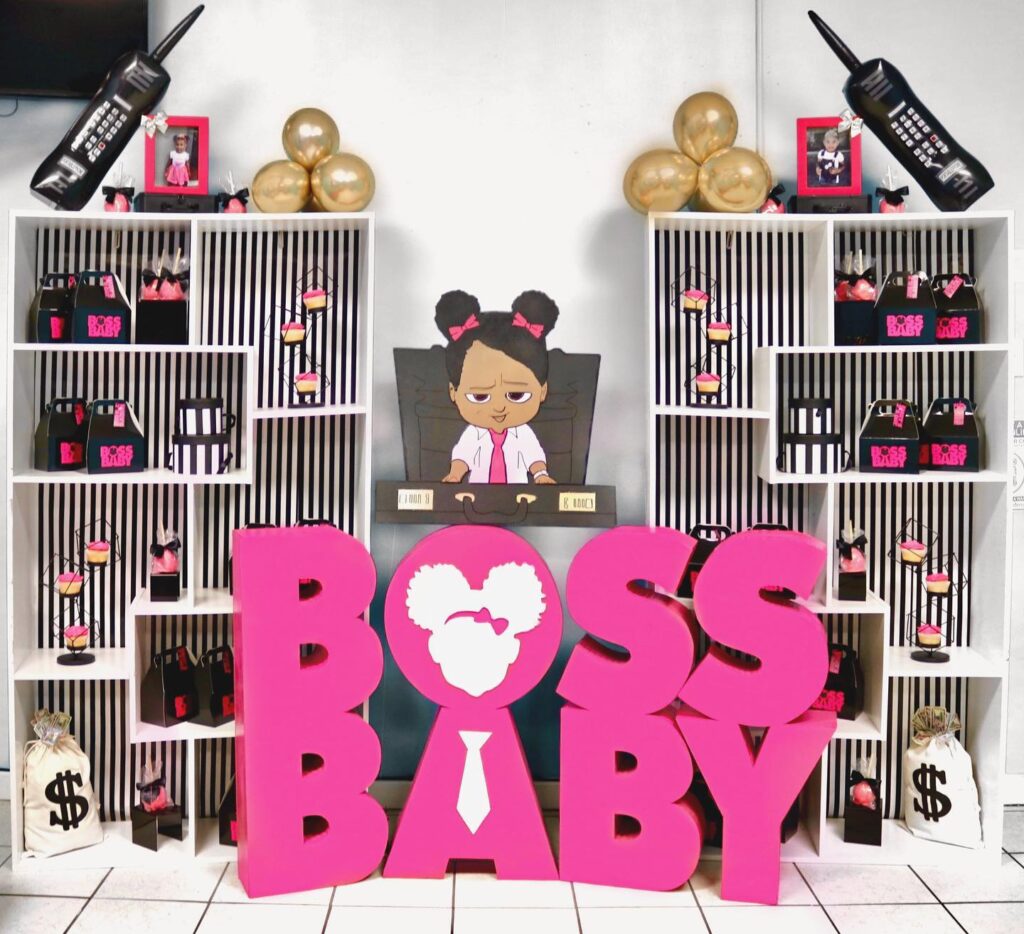 boss baby girl birthday Boss Baby Girl Birthday Party Ideas